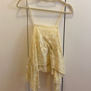 Free people yellow summer top